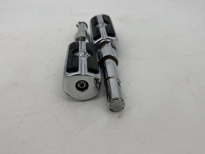 2009 Harley Sportster XL1200C 1200 Custom OEM Left & Right Driver Step Foot Rest Pegs