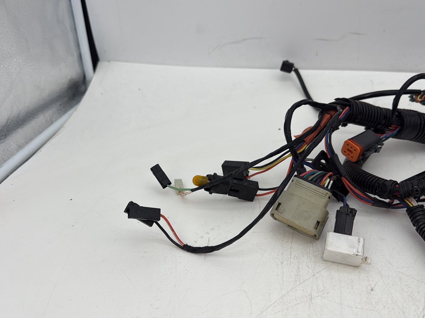 2007 Harley Touring FLHTCU Electra Glide Ultra OEM Front Sub Wiring Harness Loom Interconnect