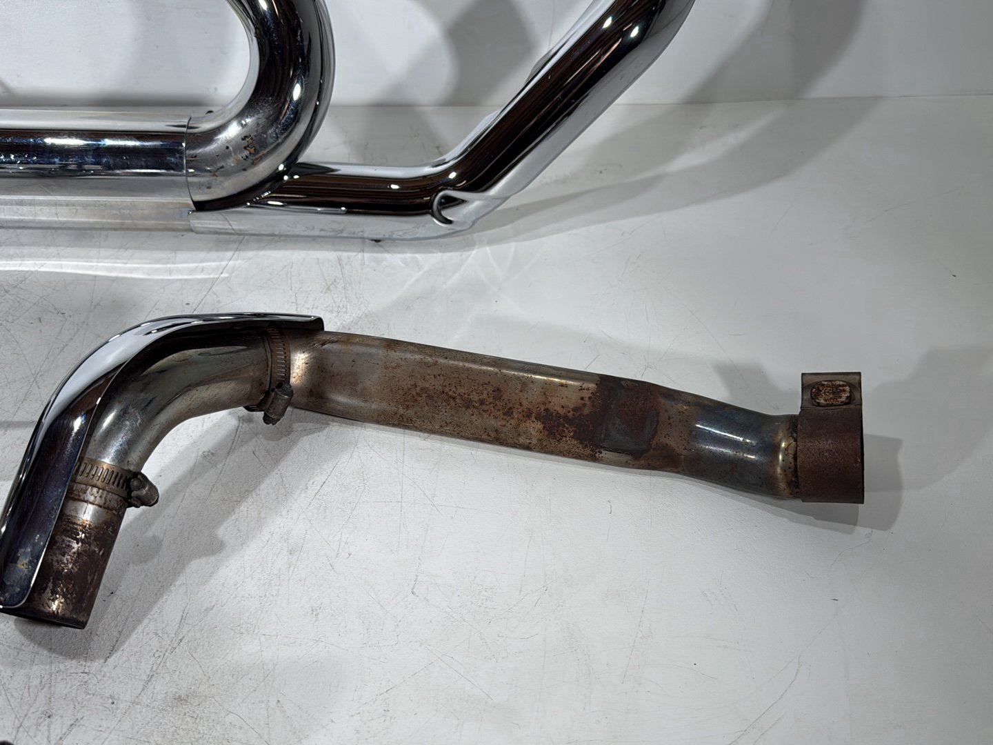 2007 - 2016 Harley-Davidson Touring Electra Glide Ultra Exhaust Header Pipes Muffler 66855-10