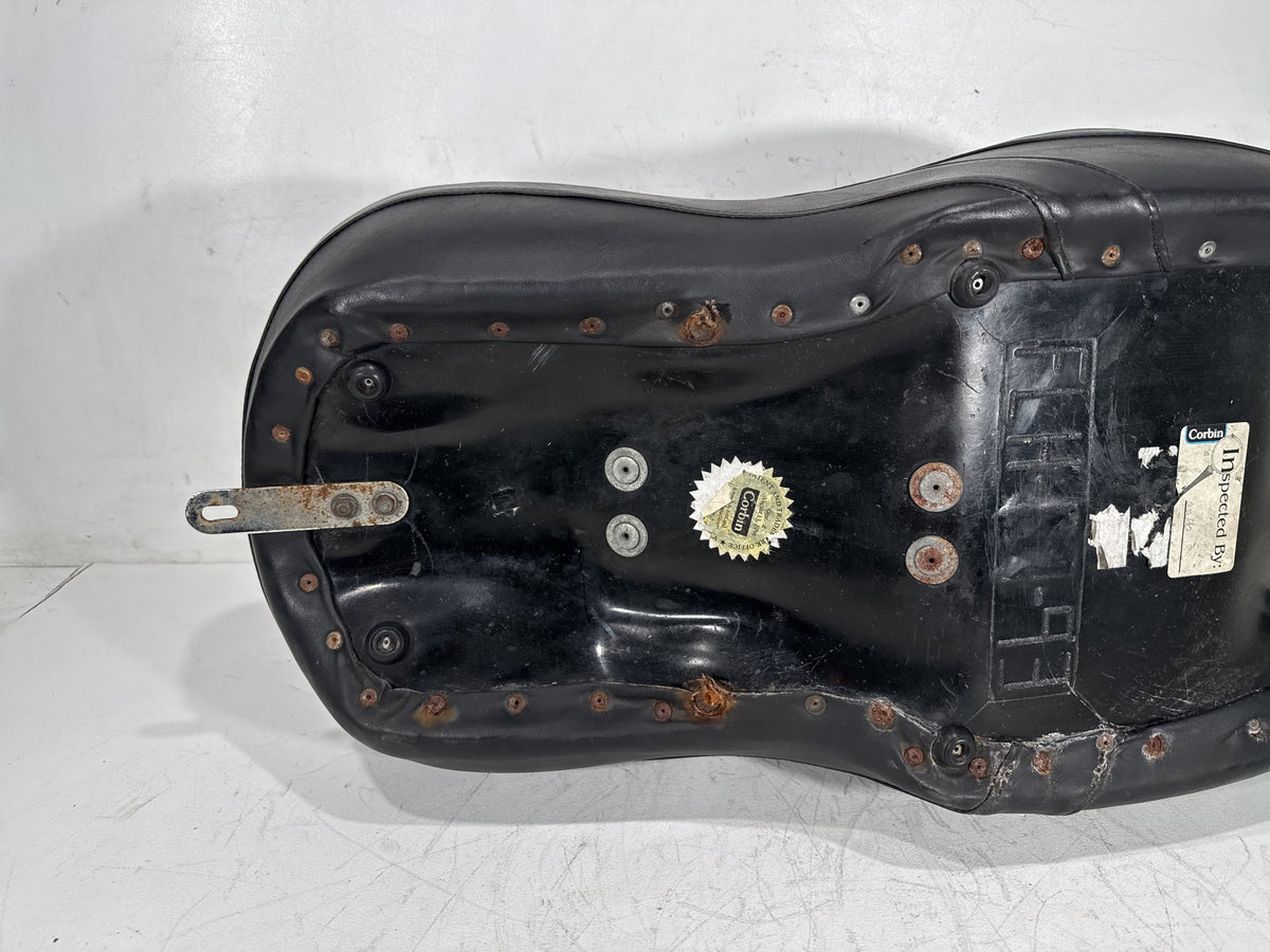 1996 Harley Electra Touring Ultra Passenger Rider Driver Seat Saddle CORBIN TORN