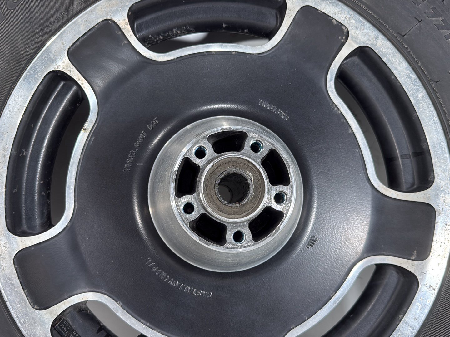 2007 Harley Street Glide Touring FLHX OEM Front & Rear Wheel Rim Tire