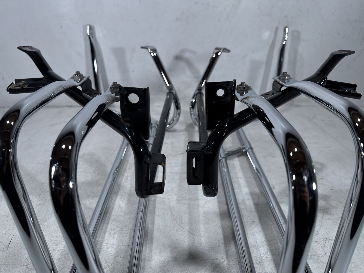 2009 Harley Electra Glide Touring OEM Rear Left Right Saddlebag Guard Rails Bar