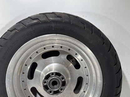08 Harley Dyna Fat Bob OEM Front Rear Wheel Rim Tire 130/90B16 180/70B17 16" 17"