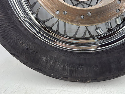 2000 Harley Softail FLSTC Heritage Classic OEM Rear Wheel Rim Tire Spoked