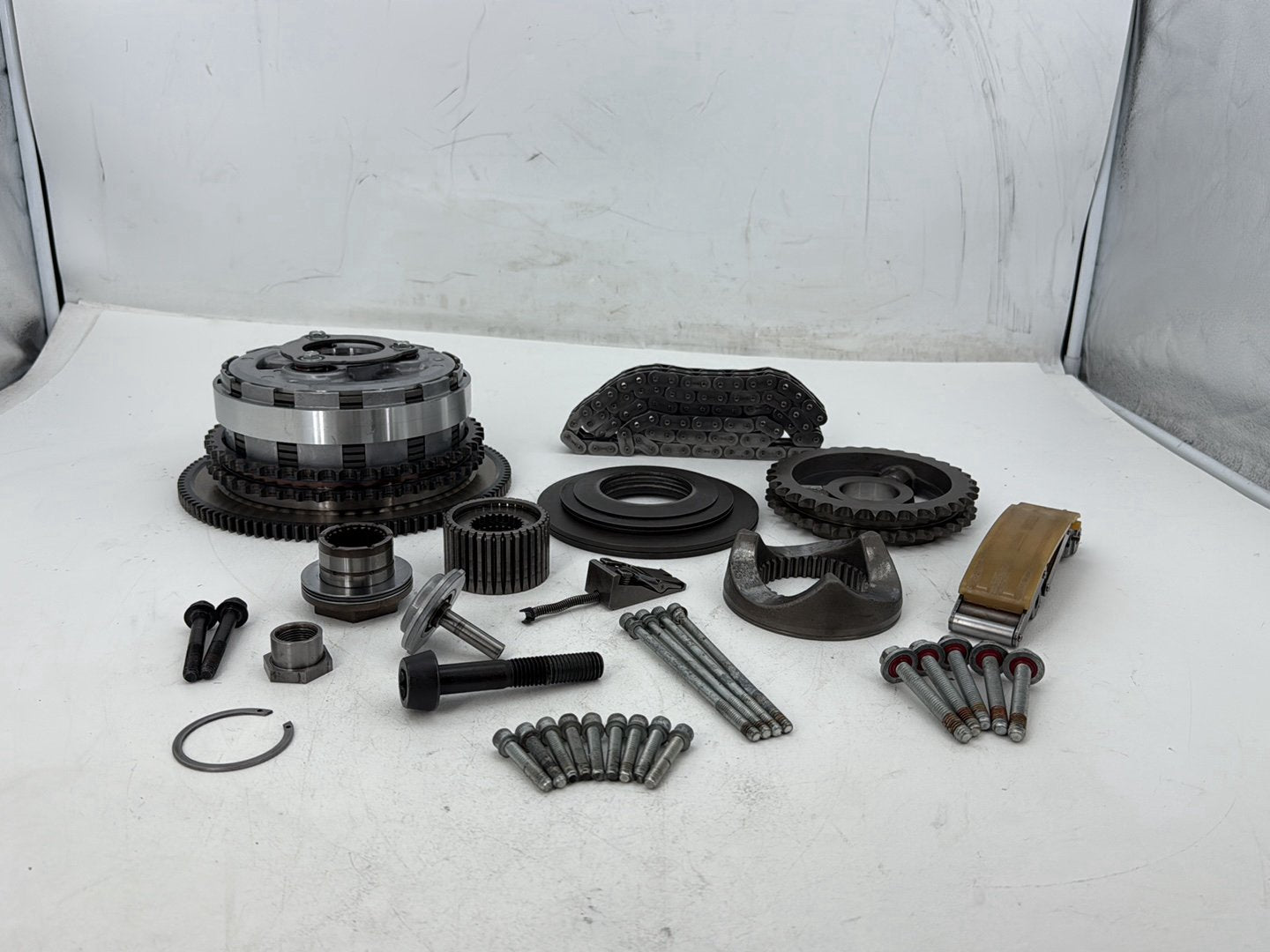 2014 Harley Electra Glide Touring CVO Screamin Eagle OEM Clutch Basket Chain Tensioner Kit