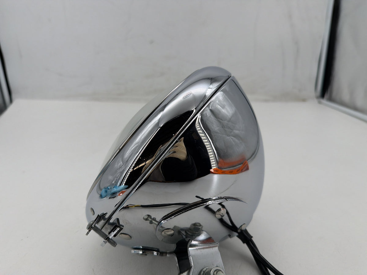 2009 Harley Dyna Street Bob FXDB OEM Headlight Headlamp Head Light Halogen