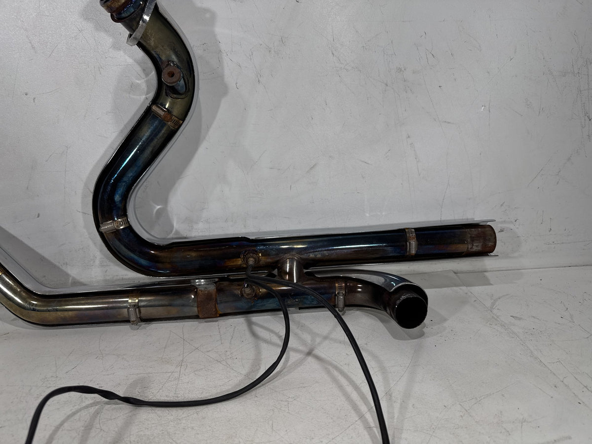 2012 Harley Street Glide Touring FLHX OEM Exhaust Header Pipes Muffler
