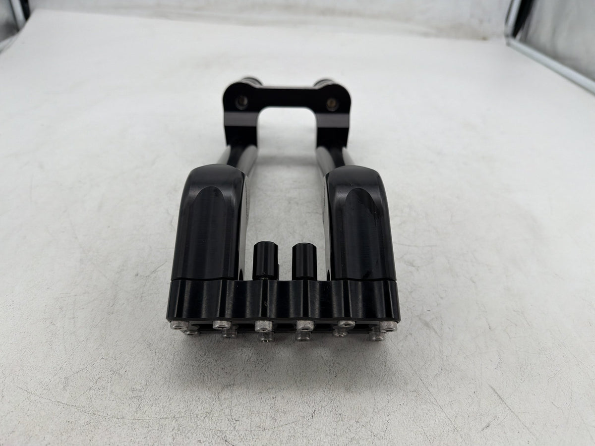 06 Harley Street Glide Touring Front Handlebar Riser Clamp Outlaw Cycle Products