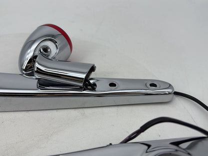 2004 - 2013 Harley-Davidson Sportster 883 Custom Rear Left Right Fender Struts Bracket & Turn Signal  59902-04