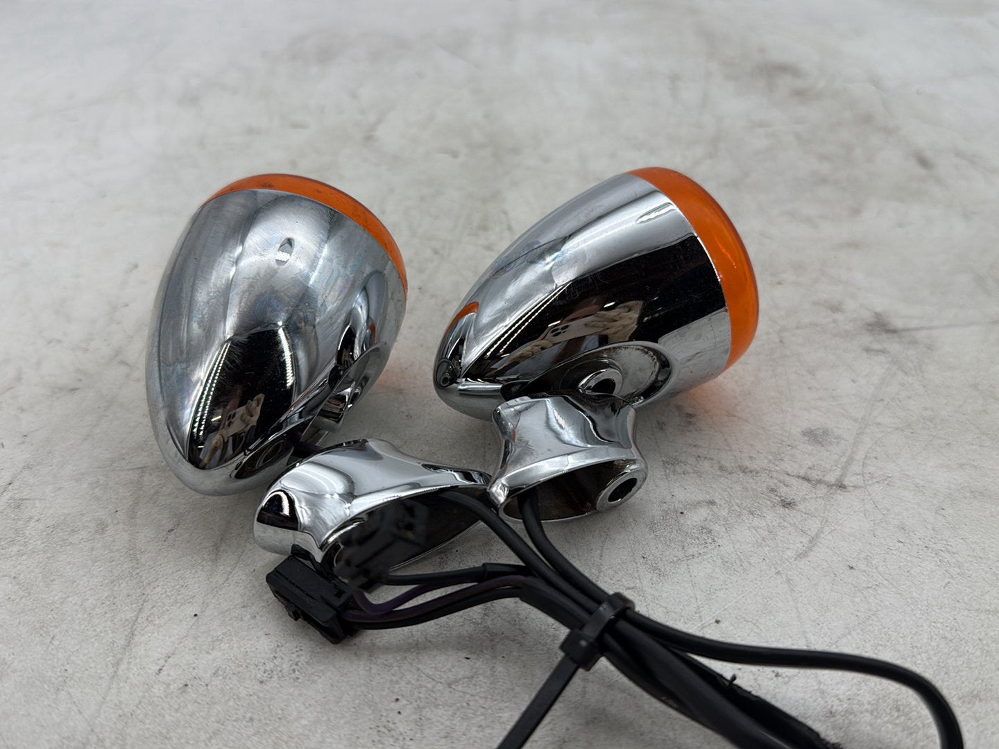 2012 Harley Dyna FXDF Fat Bob OEM Rear Left & Right Turn Signals