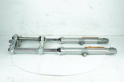 2004 - 2022 Harley-Davidson Sportster SuperLow Front Triple Tree Set & LH RH Fork Legs Sliders 46998-11