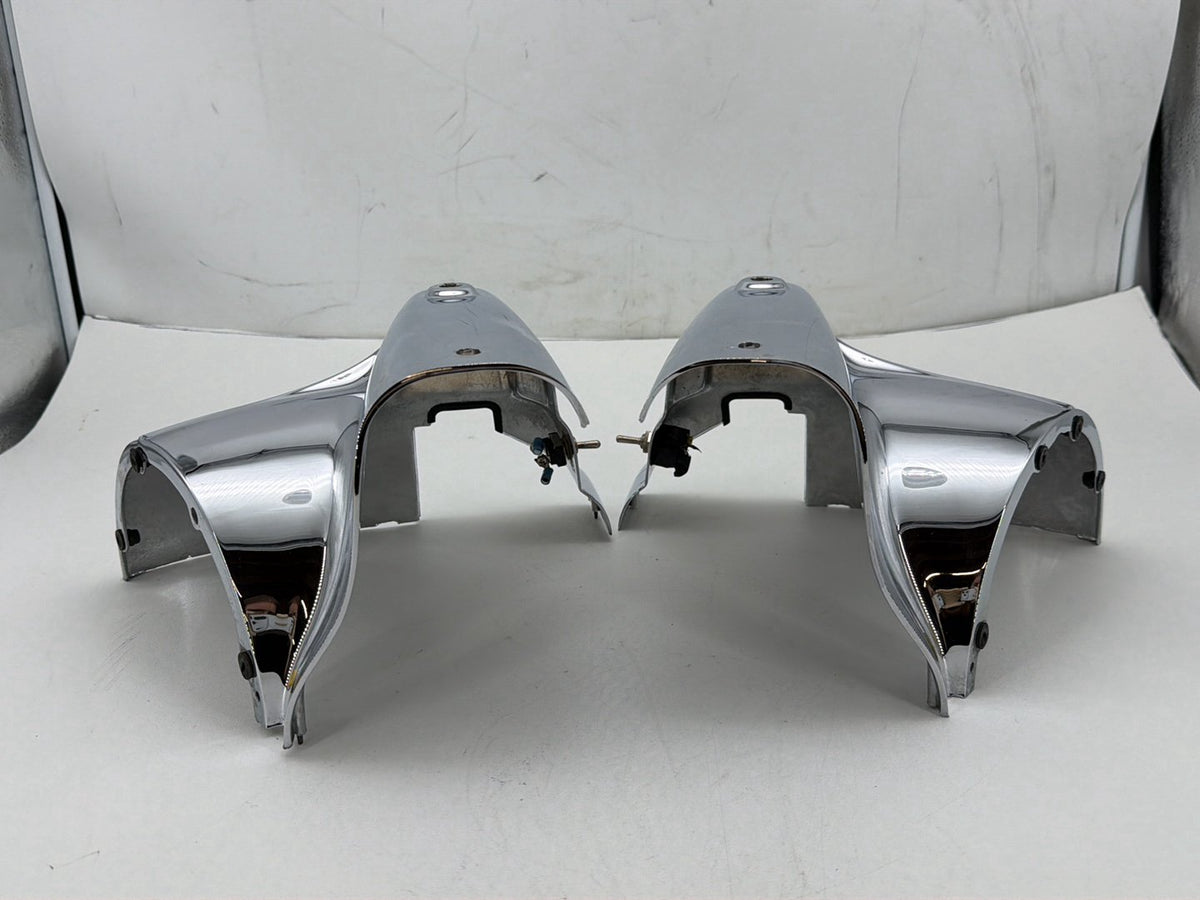 1997 Harley Road King Touring FLHRI OEM Left & Right Headlamp Nacelle Covers