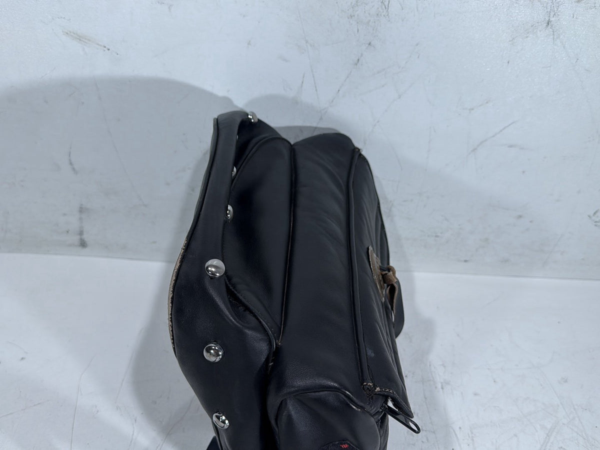 1992 Harley Heritage Softail Classic FLSTC OEM Front Onboard Tool Bag Leather Storage