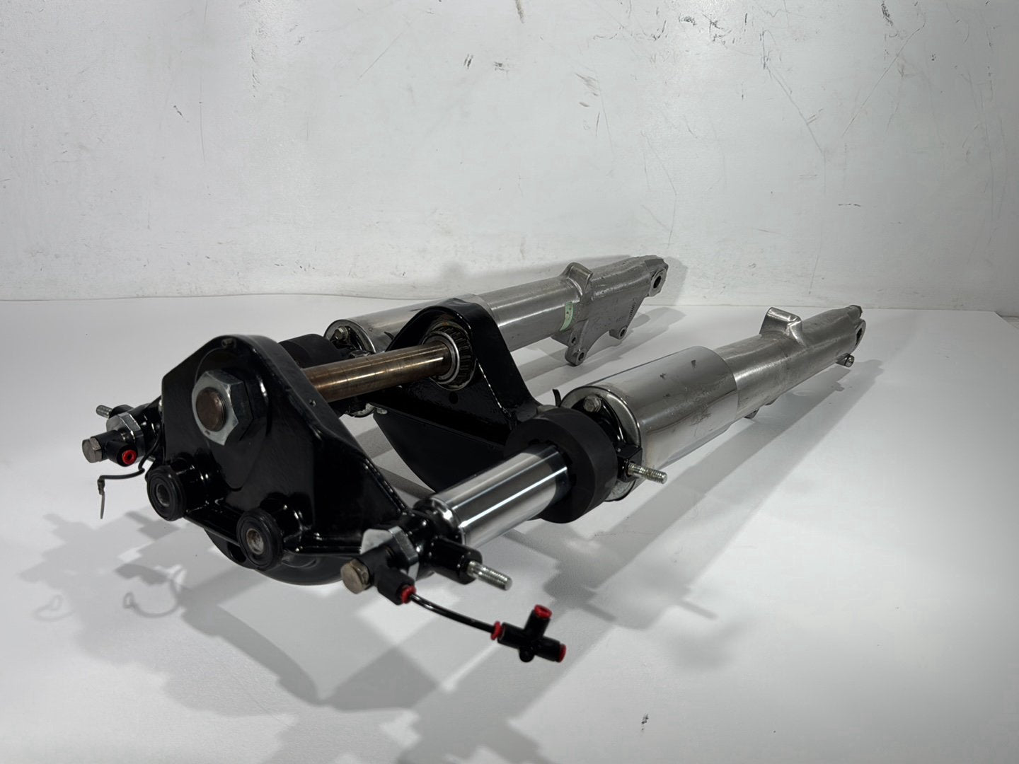 1998 Harley Road King Touring FLHRCI Classic OEM Front Triple Tree Set & LH RH Fork Legs Sliders
