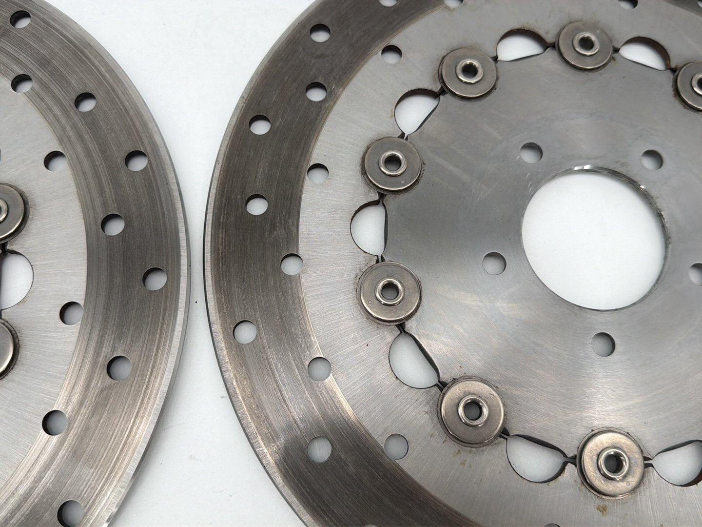2008 Harley Dyna Fat Bob FXDF OEM Front Brake Rotors Disc Pair
