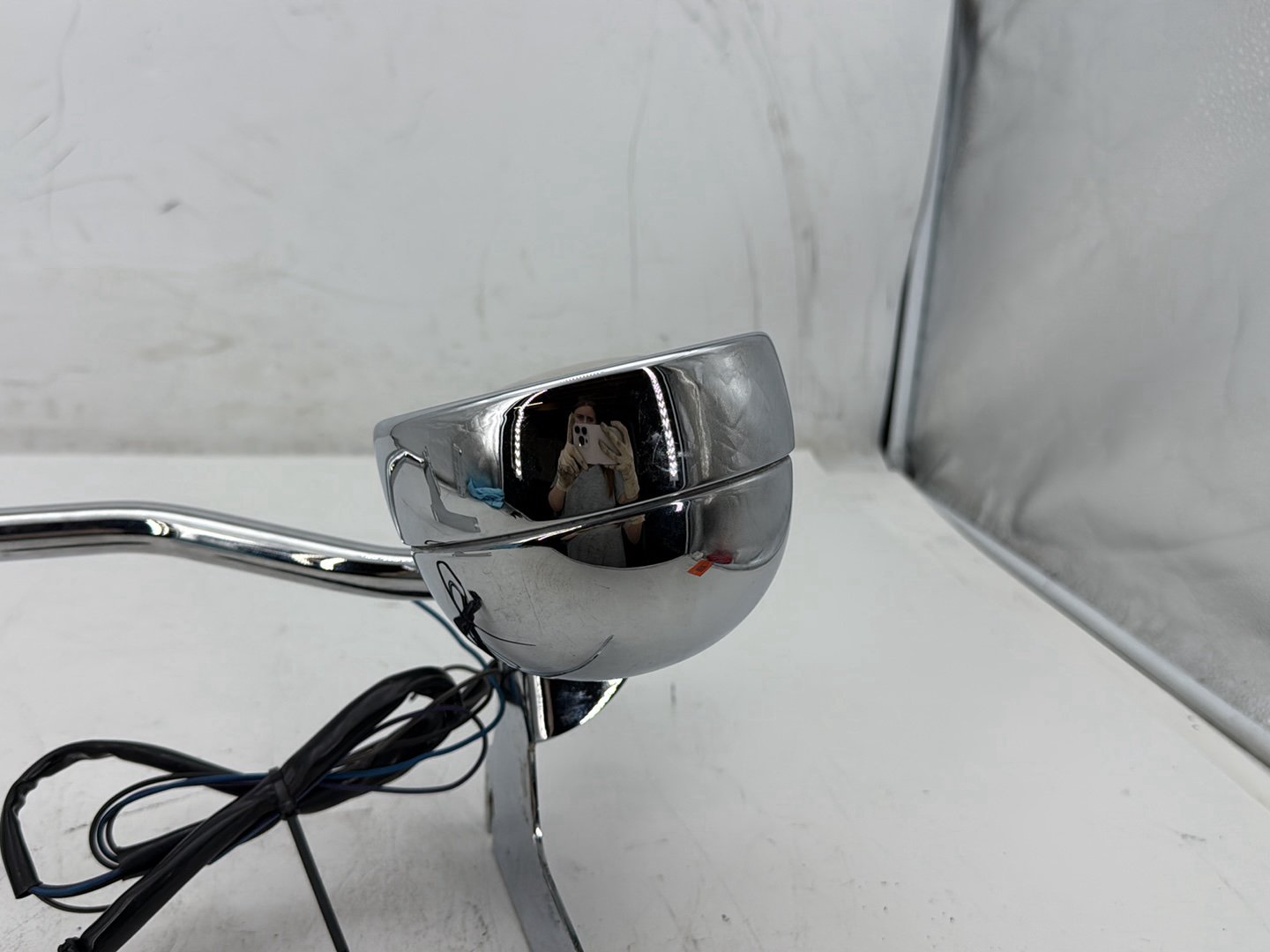 2003 Harley Electra Glide Touring Ultra FLHTCUI OEM Front Turn Signal Indicators Aux Light Bar