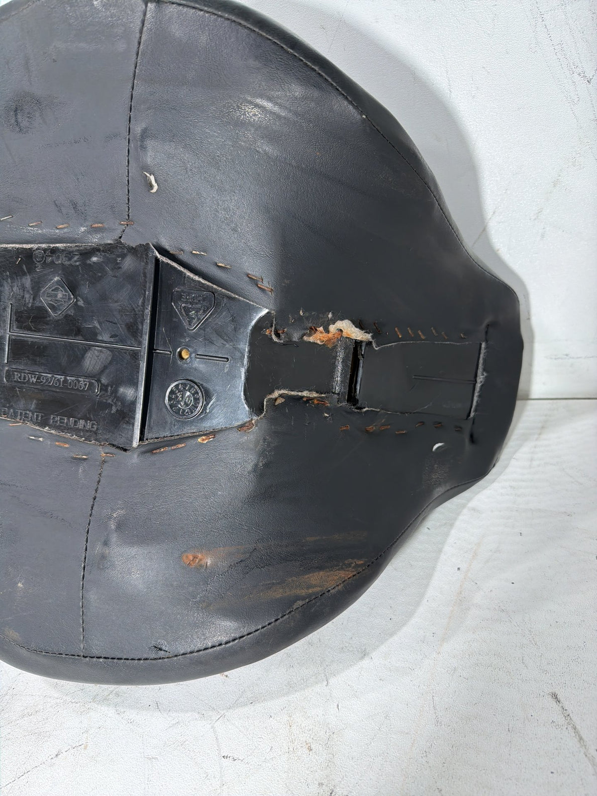2008 Harley Electra Glide Touring OEM Passenger Rider Driver Seat Saddle *TORN*