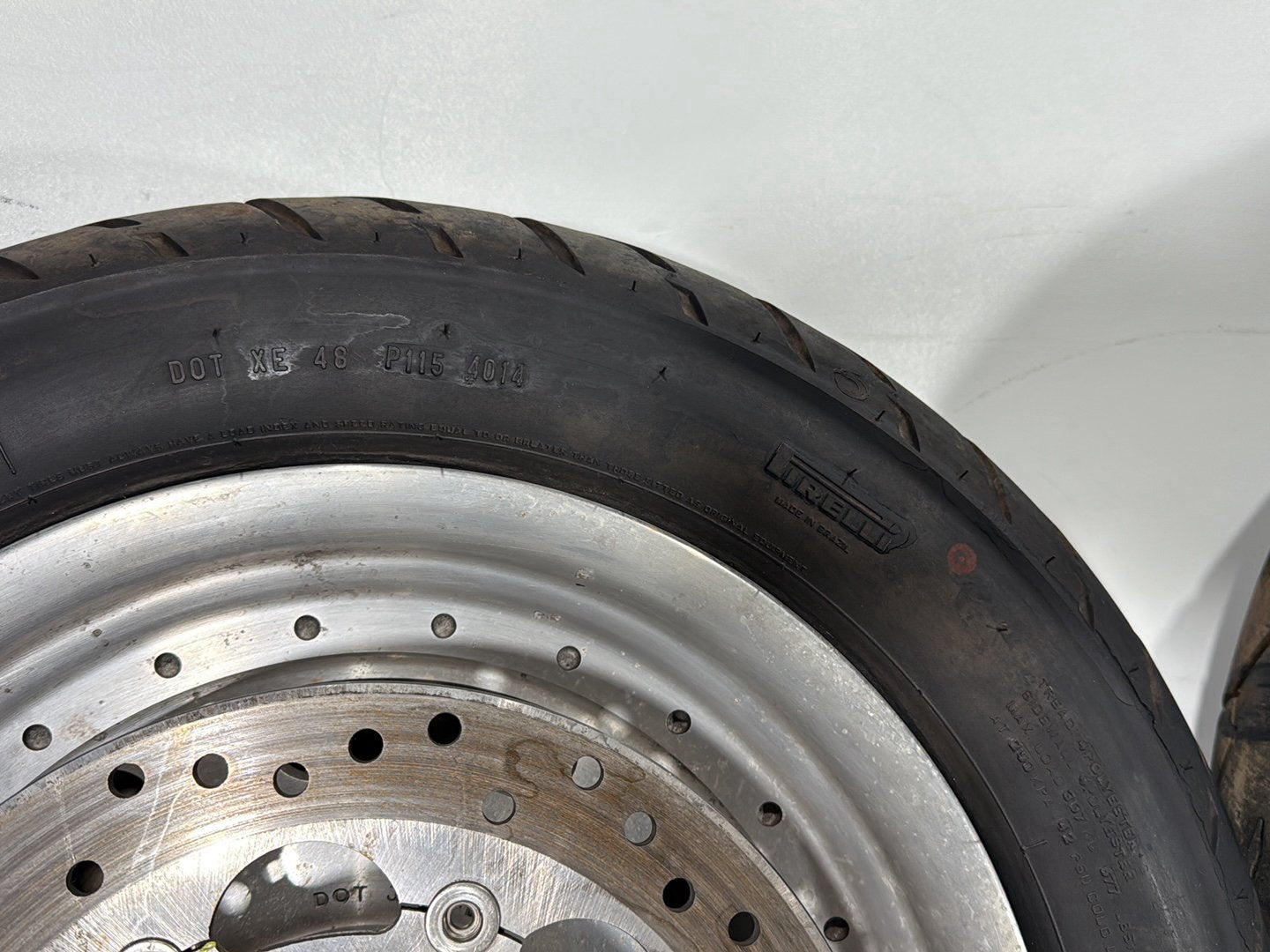 2012 Harley Dyna FXDF Fat Bob OEM Front & Rear Wheel Rim Tire