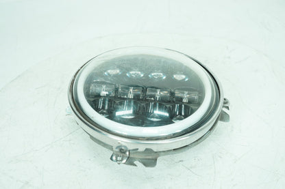 1999 - 2006 Harley-Davidson Touring Road King Police Headlight Headlamp Head Lamp Light LED 67702-81A