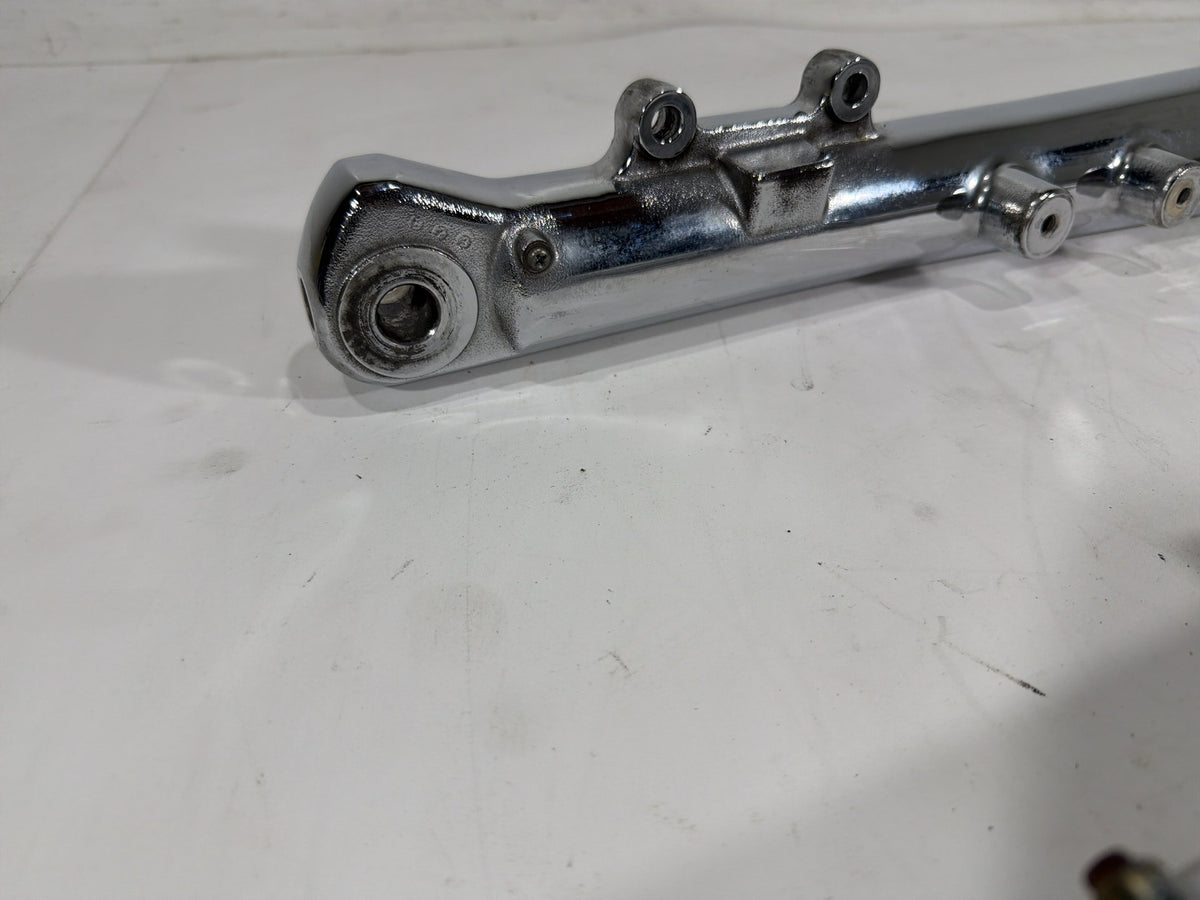2001 Harley Softail Deuce FXSTD Front Triple Tree Set & LH RH Fork Legs Sliders