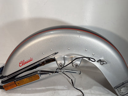 1984 - 1998 Harley-Davidson Touring Electra Glide Classic Front Wheel Fender Shell Panel w/ Bumper Rail Cushion Front