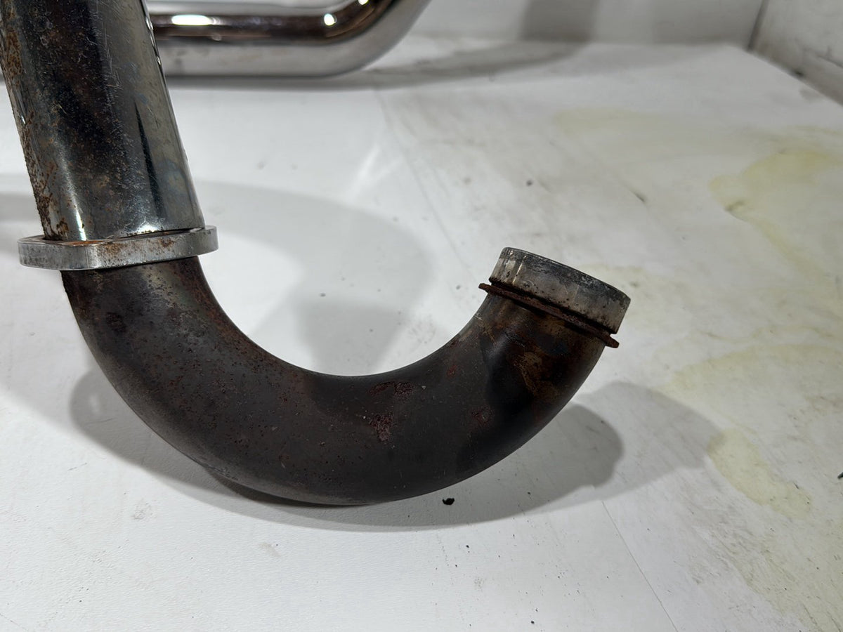 2000 Harley Touring Electra Glide Ultra OEM Exhaust Header Pipes Muffler BUB