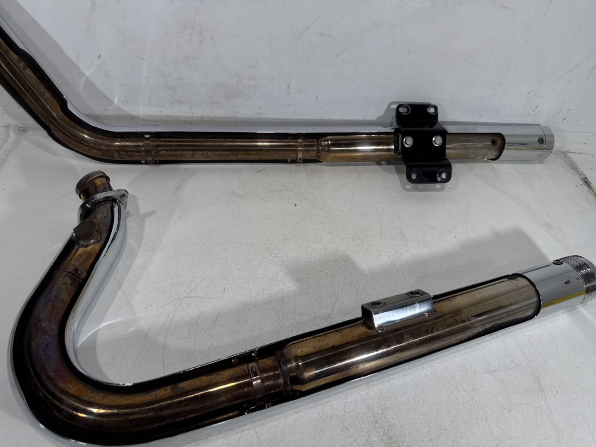 1994 Harley Softail Custom FXSTC OEM Exhaust Header Pipes Muffler
