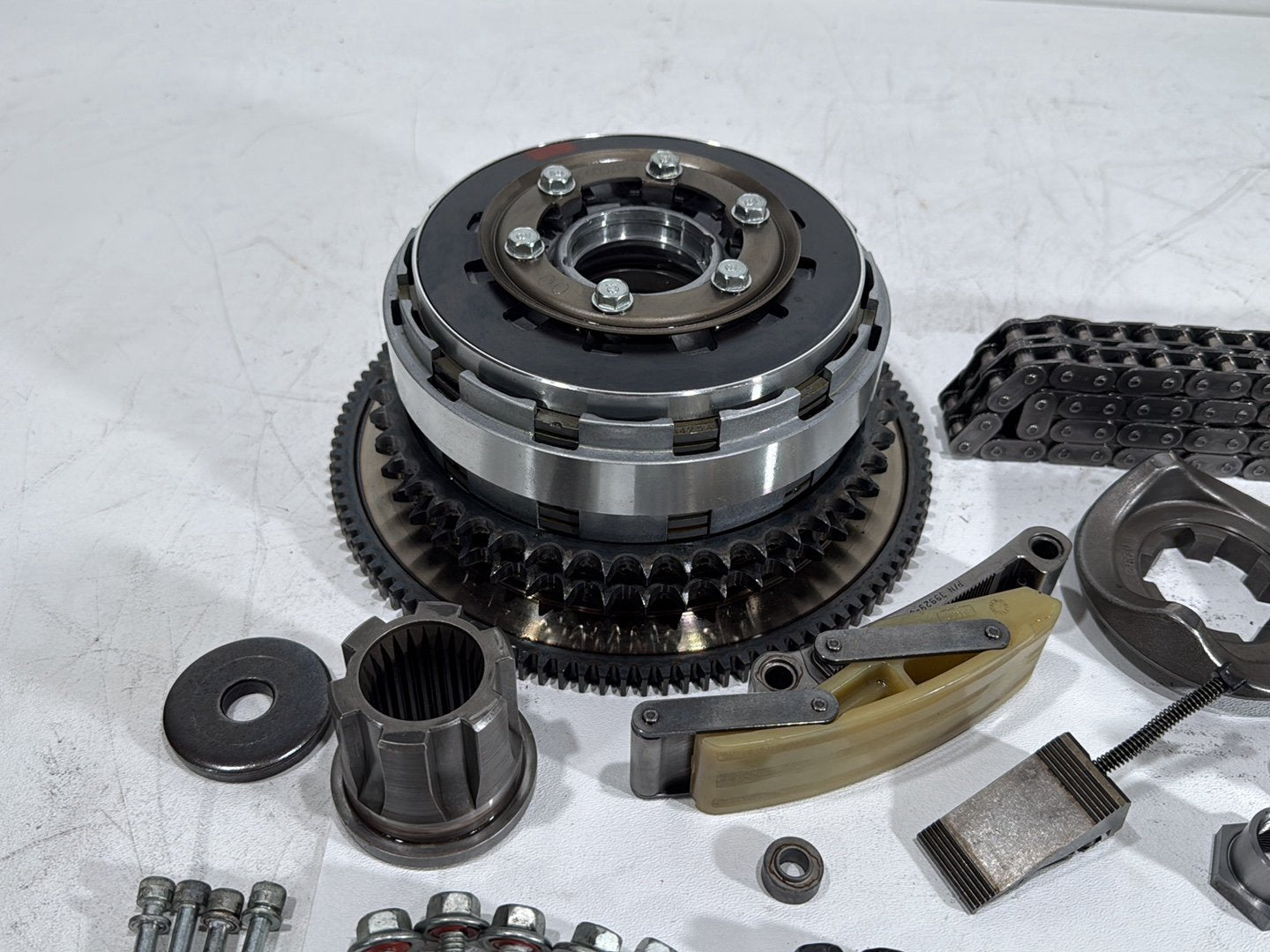 2008 Harley Dyna Fat Bob FXDF OEM Clutch Basket Chain Tensioner Kit