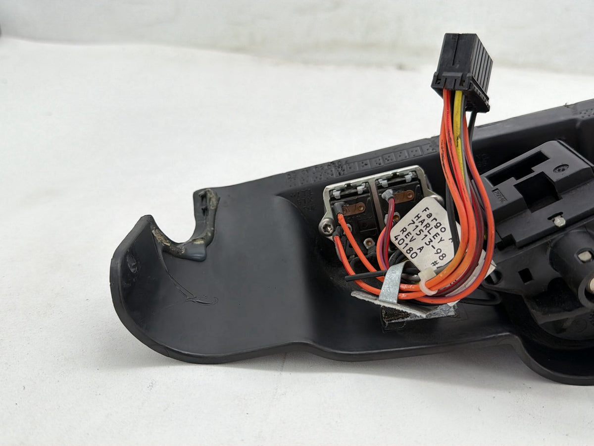 07 Harley Street Glide Touring FLHX OEM Dash Ignition Cap Switch Lockset NO Key
