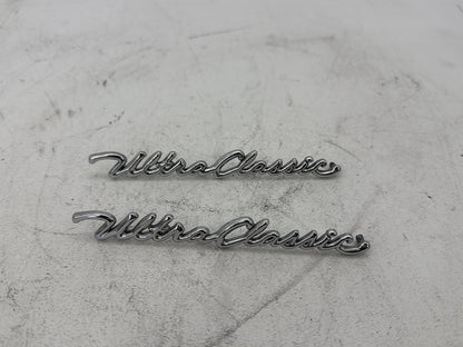 2003 Harley Electra Glide Touring Ultra FLHTCUI OEM Front Fender Emblem Medallion Nameplate Sticker