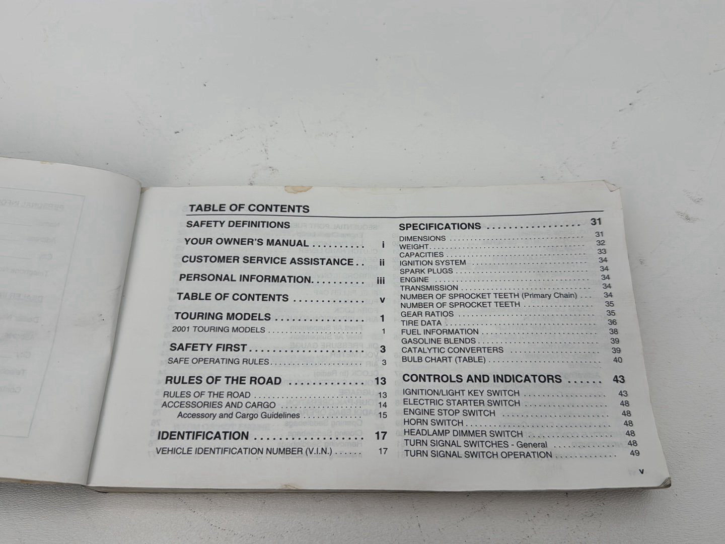 1999 - 2006 Harley-Davidson Touring Electra Glide Classic Owner Owners Manual Operators Book