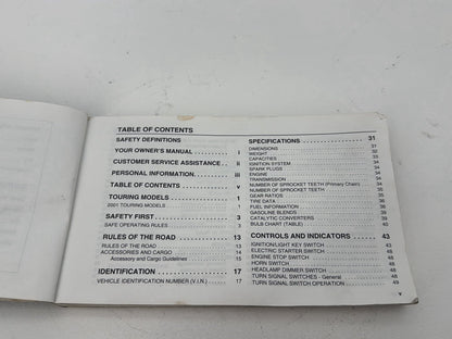 1999 - 2006 Harley-Davidson Touring Electra Glide Classic Owner Owners Manual Operators Book