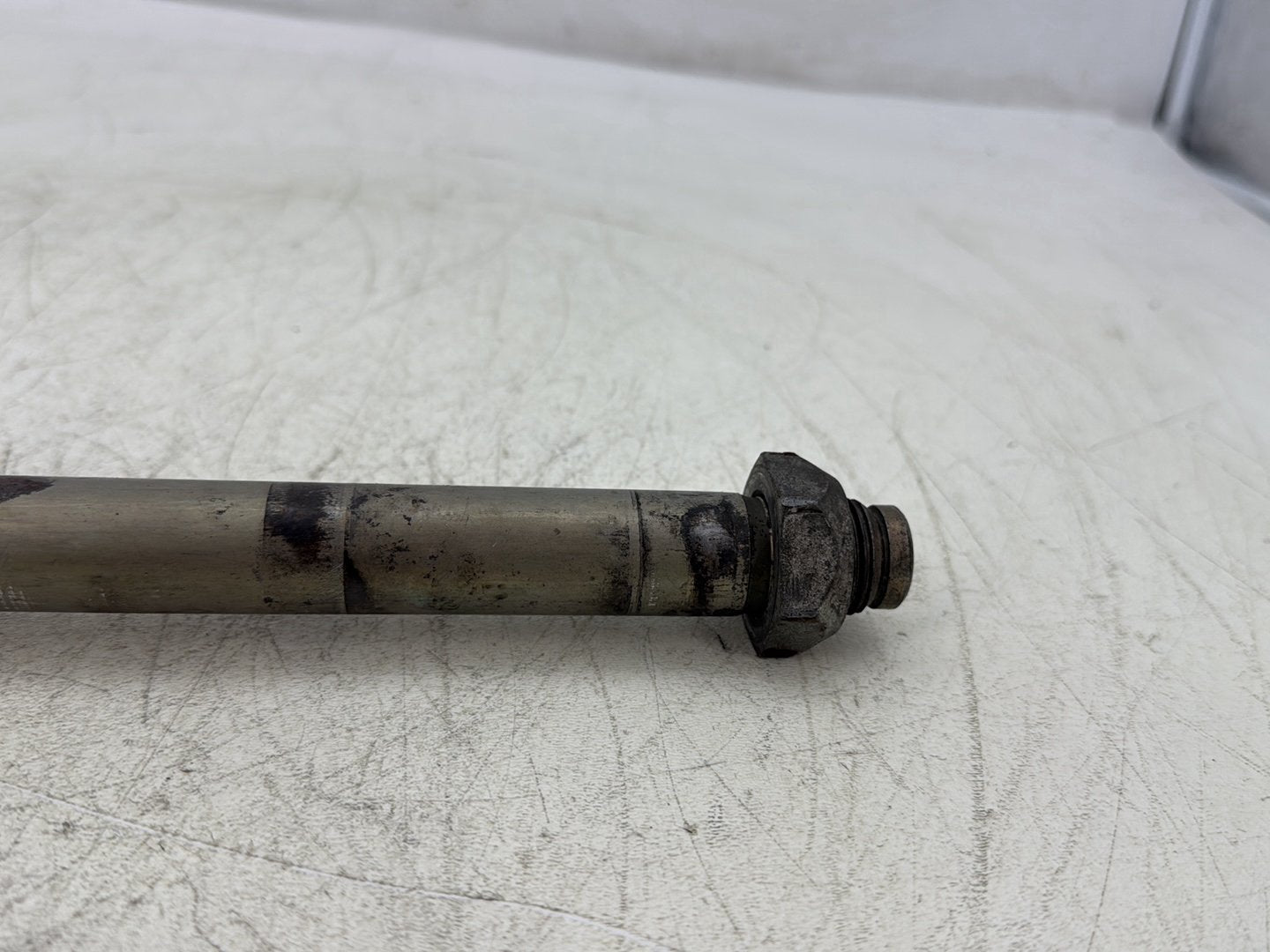2012 Harley Dyna Super Glide Custom FXDCI OEM Rear Wheel Axle Bolt Shaft