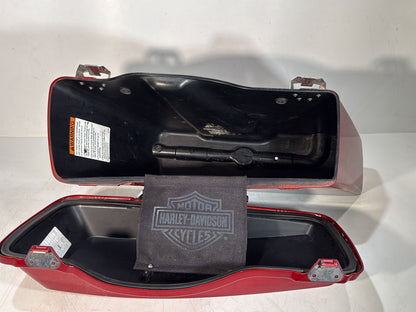 2008 - 2016 Harley-Davidson Touring Electra Glide Ultra Left 1 Saddlebag Luggage NO Key 	90753-93