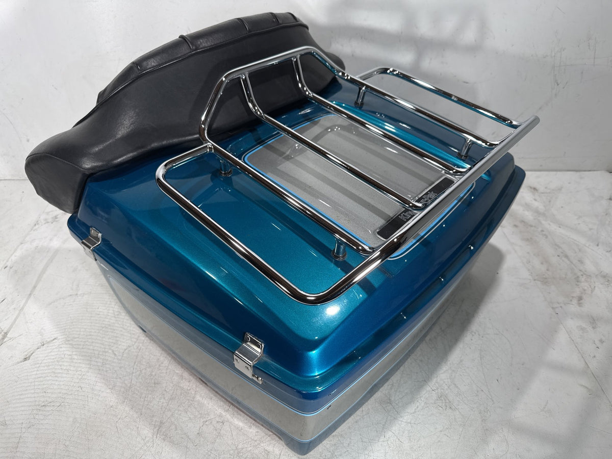 1995 Harley Electra Glide Touring FLHT OEM Pass Backrest Tour Pak Luggage NOKey