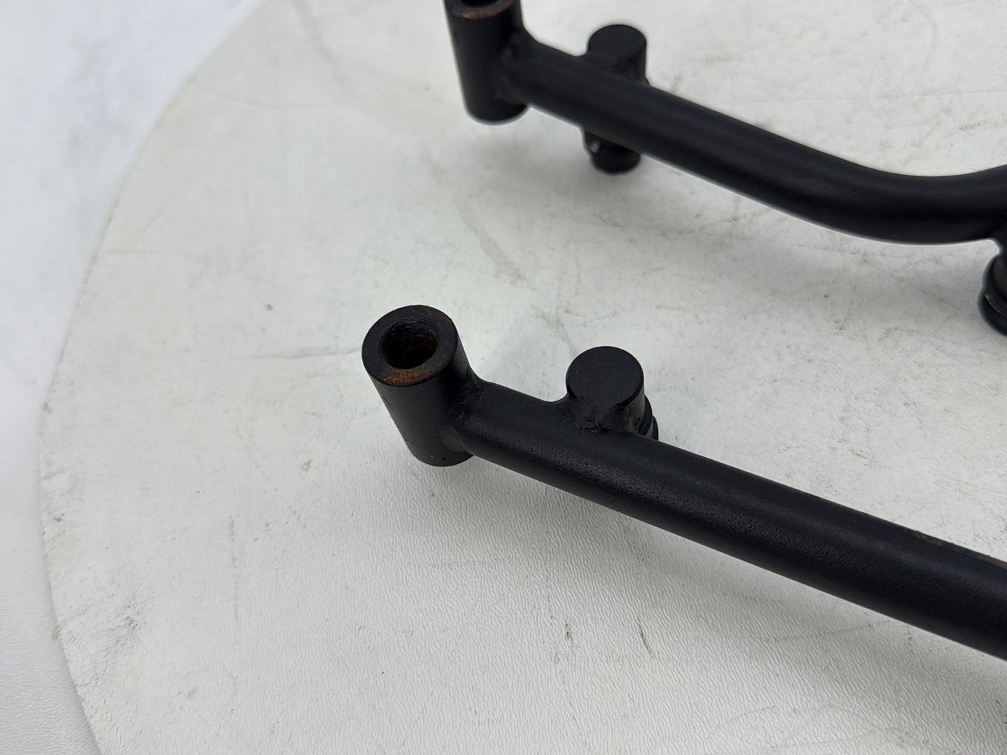 2012 Harley Dyna Fat Bob FXDF 103 OEM Rear Left Right Saddlebag Guard Rails Bar