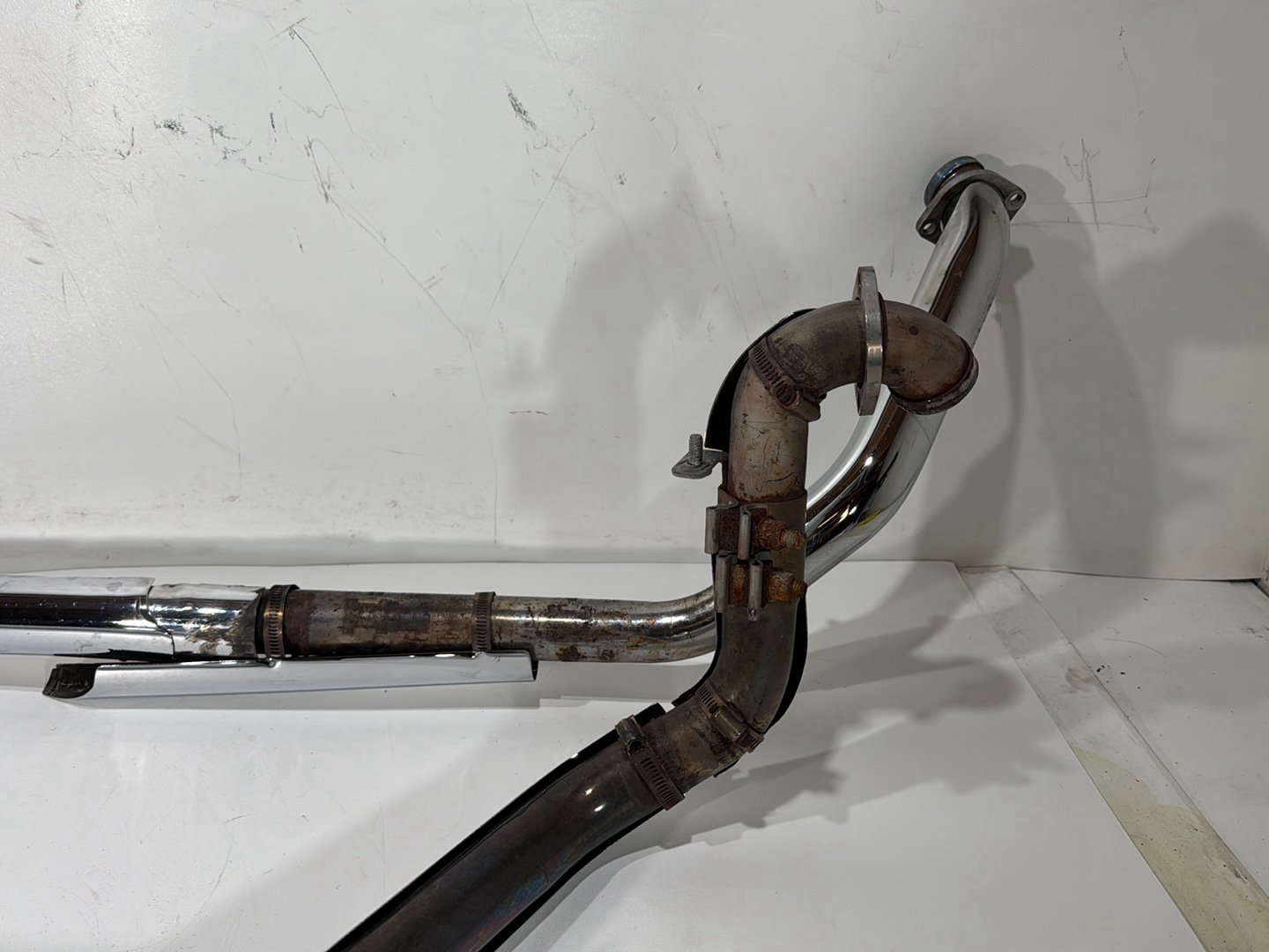 2003 Harley Electra Glide Touring Ultra FLHTCUI OEM Exhaust Header Pipes Muffler