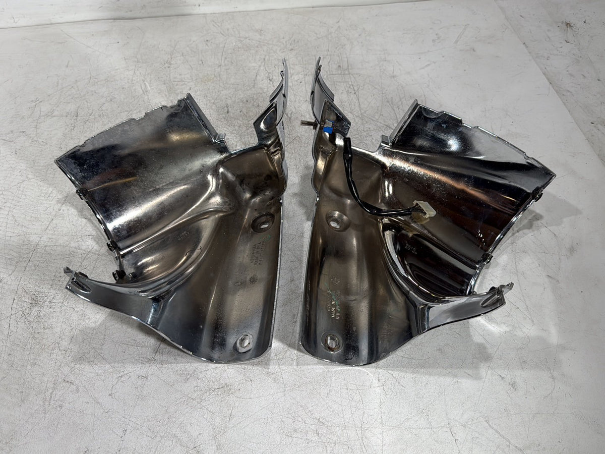 2005 Harley Road King Touring Police OEM Left & Right Headlamp Nacelle Covers