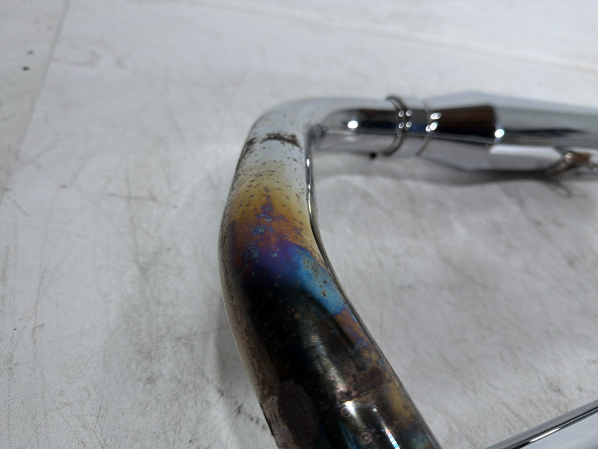 1991 Harley Sportster 883 Deluxe XLH883 OEM Exhaust Header Pipes Muffler
