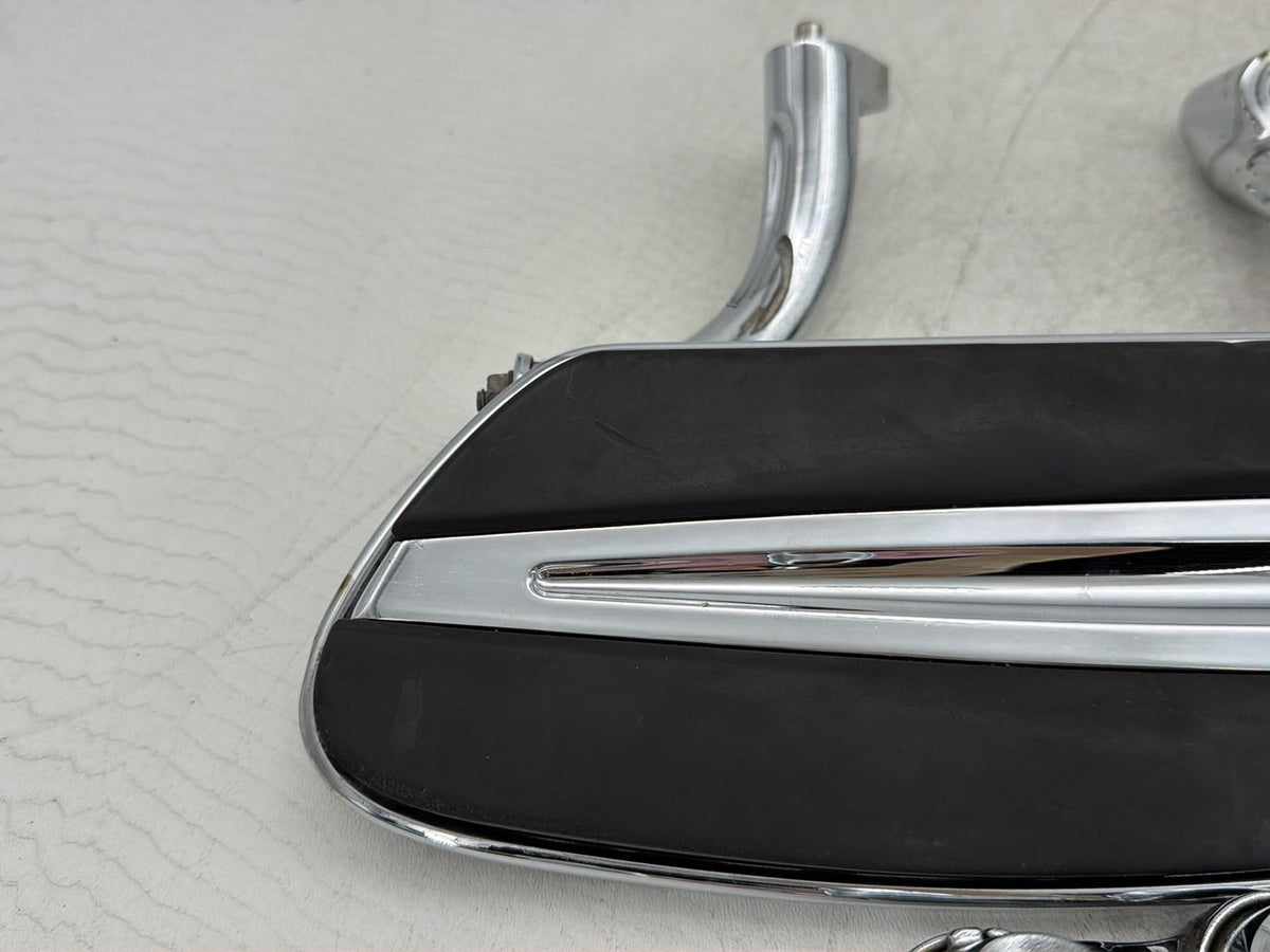 13 Harley Electra Glide Touring CVO Left Right Driver Pass Floorboard Foot Rest