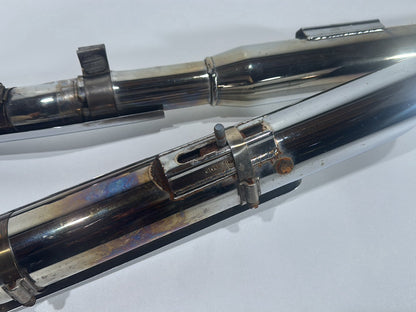 2004 Harley Softail FLSTC Heritage Classic OEM Exhaust Header Pipes Muffler