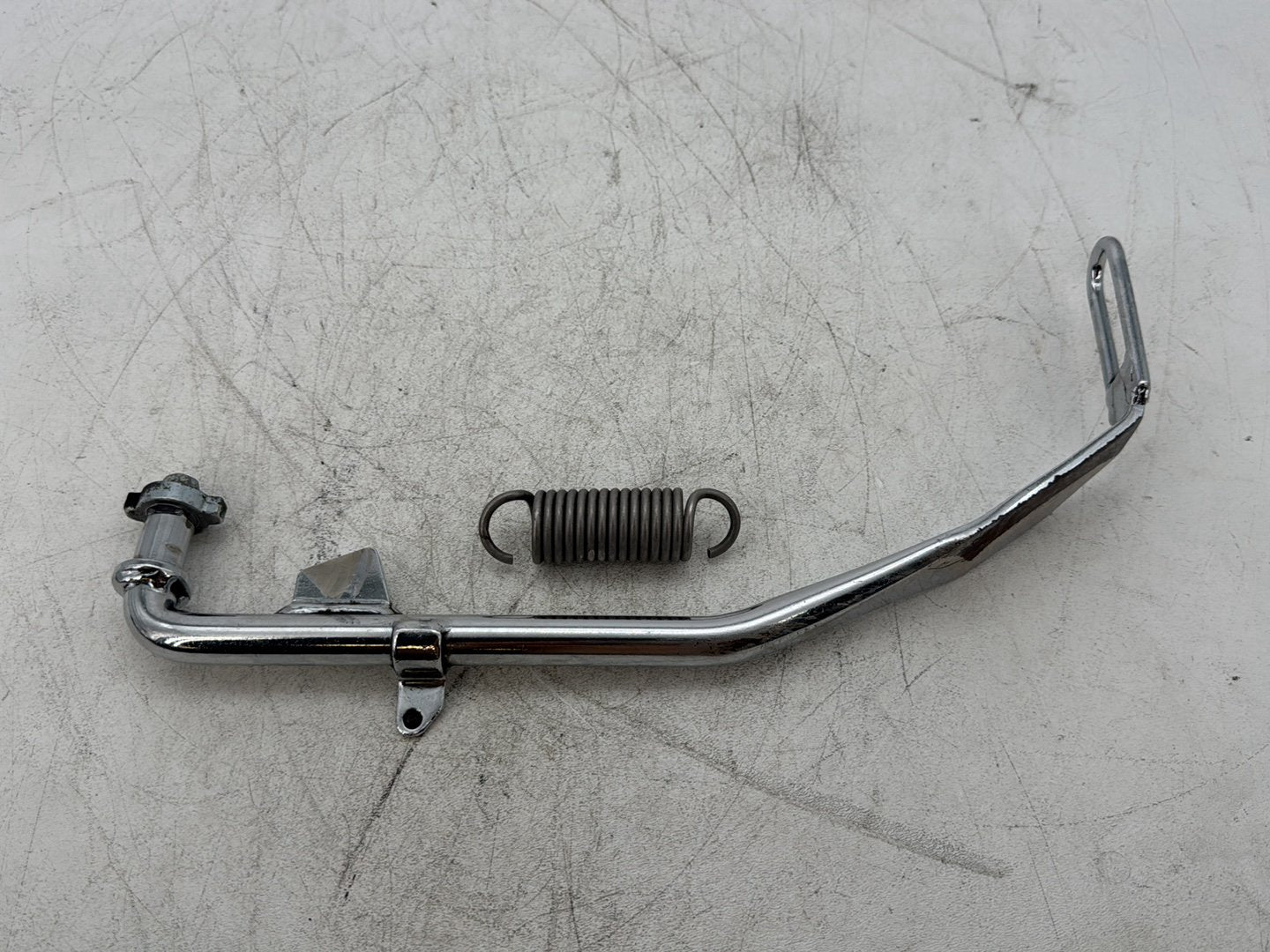 2003 Harley Dyna Wide Glide FXDWG OEM Left Side Jiffy Kick Stand & Spring
