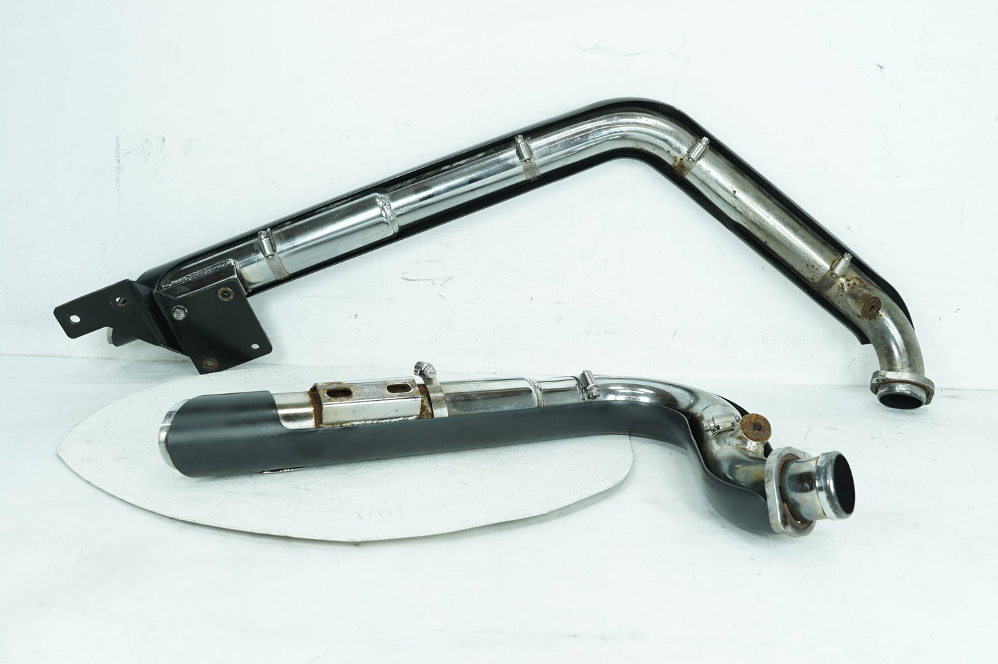 1984 - 1998 Harley-Davidson Softail Heritage Classic Exhaust Header Pipes Vance & Hines 65603-86