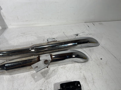 1997 Harley Sportster 1200 XL1200C OEM Exhaust Header Pipes Muffler SCRATCHED