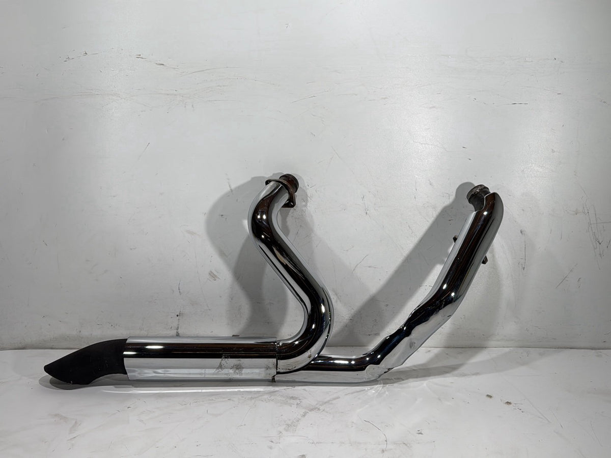 2001 Harley Electra Glide Touring Exhaust Header Pipe 2 into 1 NO Bracket BENT