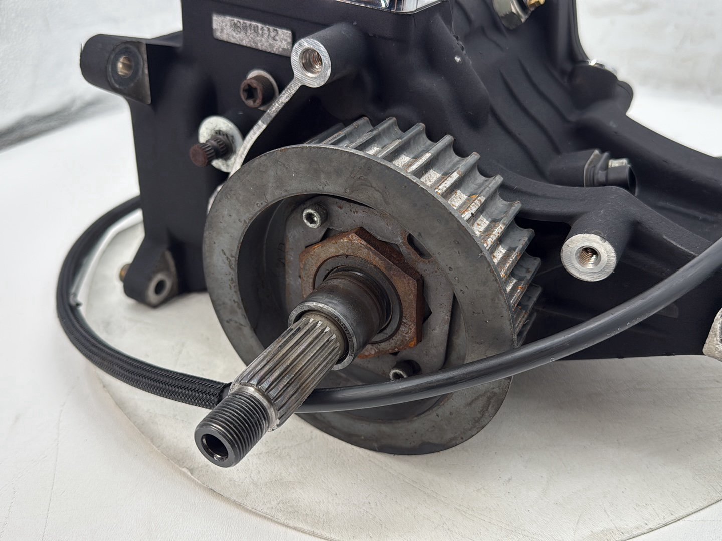 2008 Harley Softail Deluxe FLSTN OEM 6 Speed Transmission Gearbox 37K