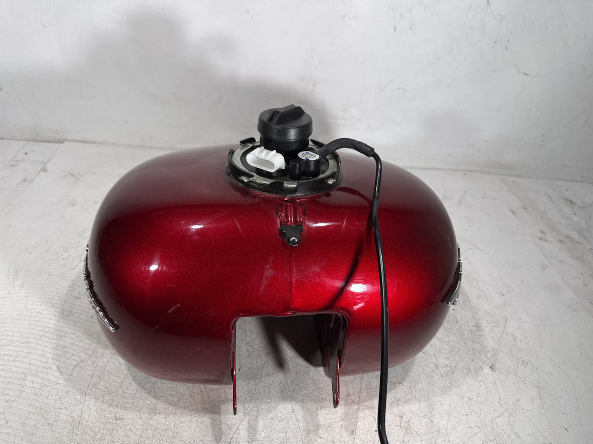 2009 Harley Electra Glide Touring CVO Fuel Gas Tank Gasoline Reservoir DENTED