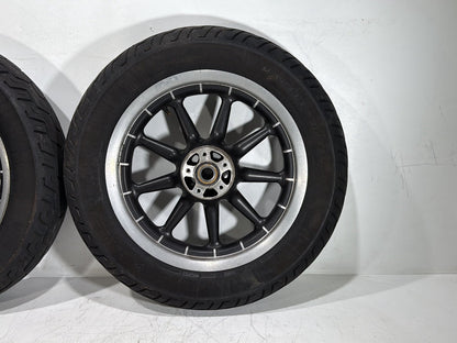 2008 Harley Road King Touring FLHR OEM Front & Rear Wheel Rim Tire
