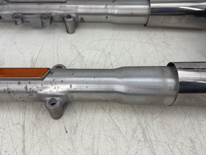 2000 Harley Softail FLSTC Heritage Classic OEM Front Triple Tree Set & LH RH Fork Legs Sliders