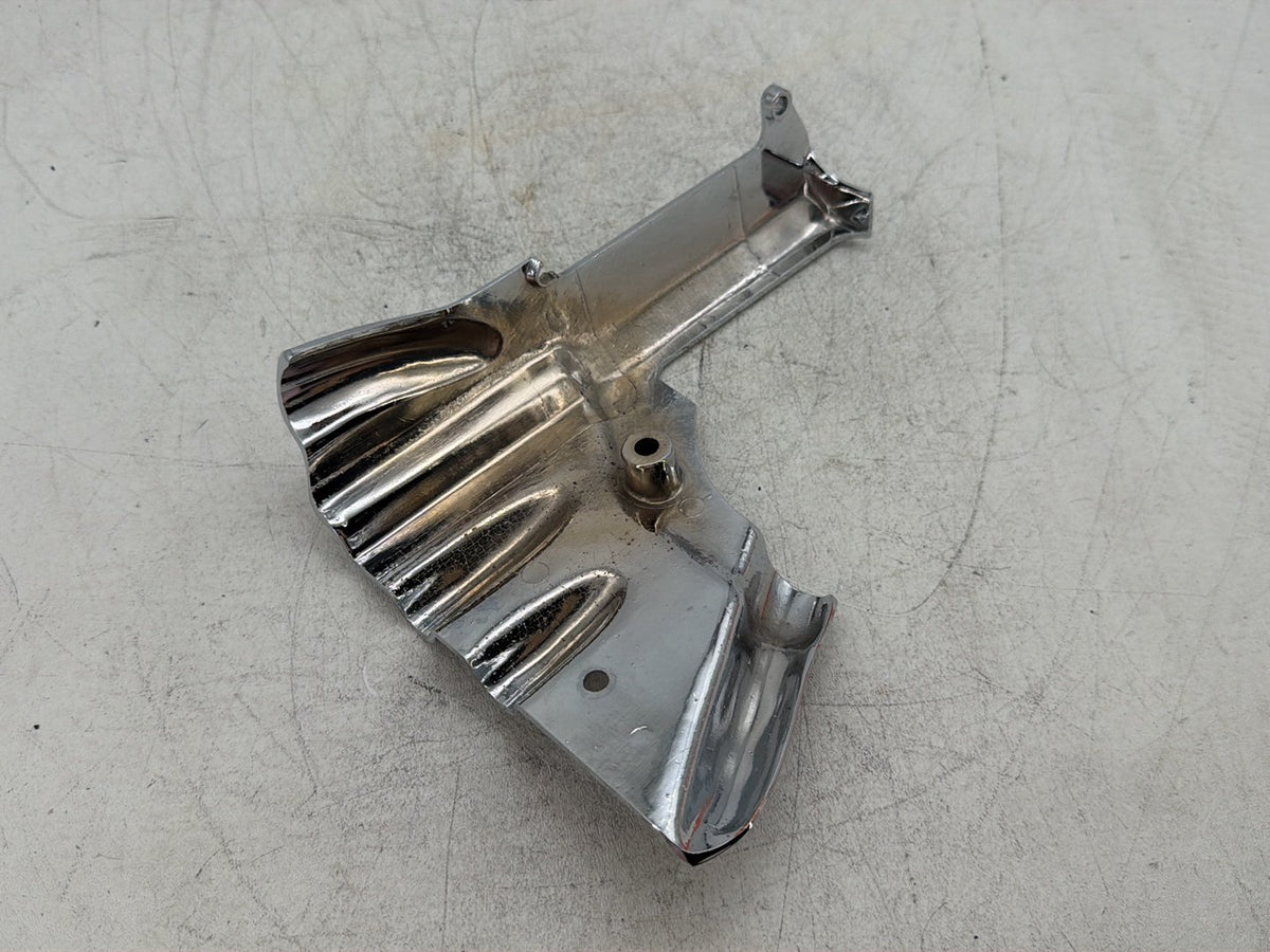 2004 Harley Road King Touring Classic Ribbed Transmission Interface Cover Panel
